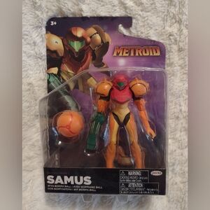 Metroid Prime Samus Morph Ball World Of Nintendo JAKKS Pacific 2023 Figure
